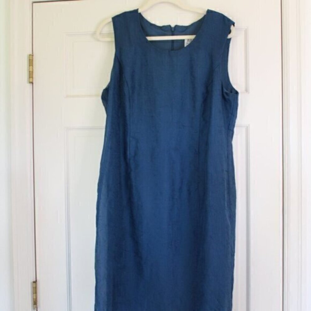 R & M dress Richards by Karen Kwong Size 14 blue dress